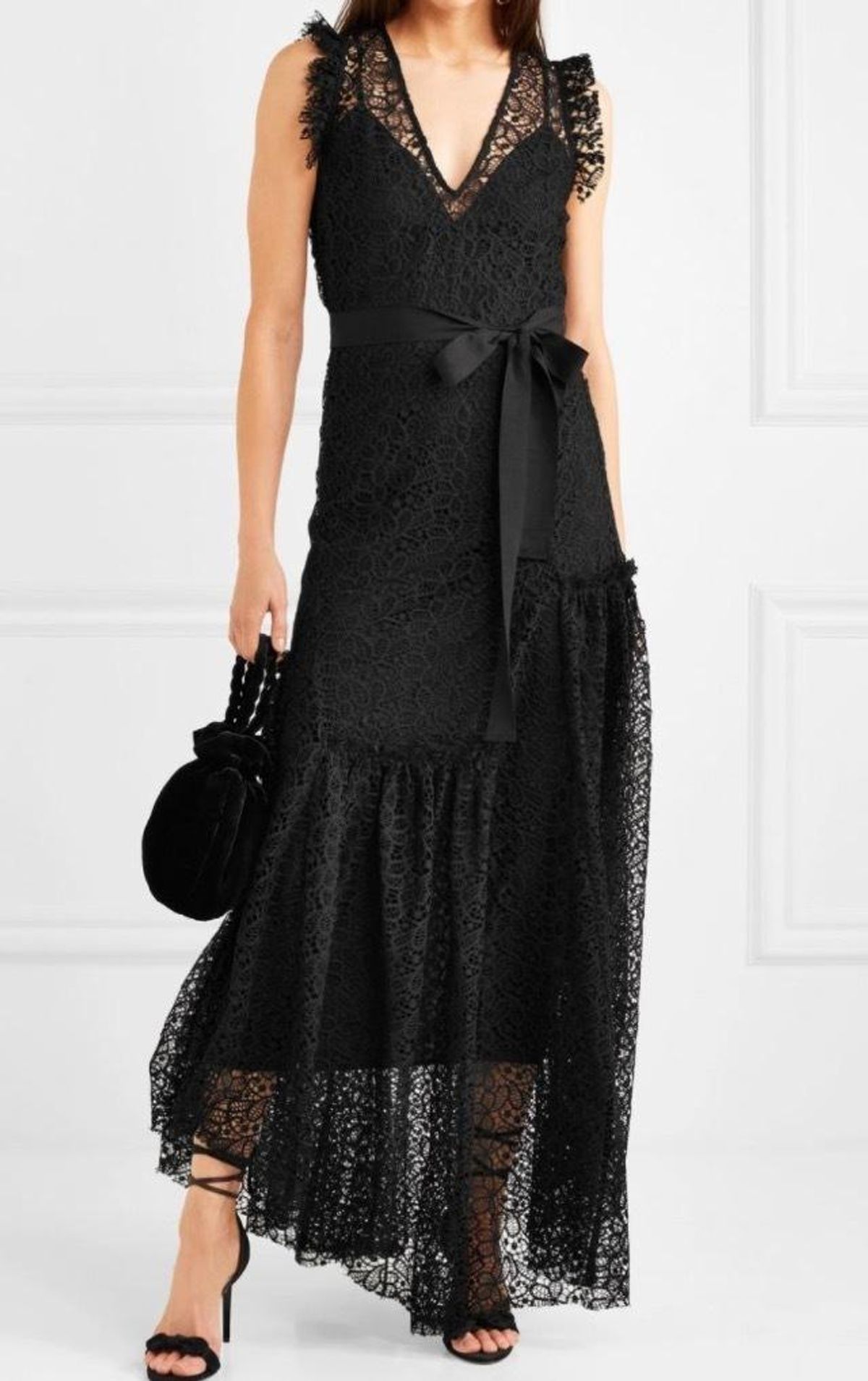 Alice McCall Reflection gown Black Size 10 for rent on The Volte - main image