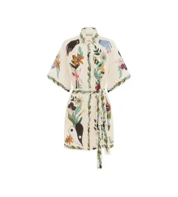 Alemais Meagan Mini Dress Floral Size 10 for rent on The Volte - image 6