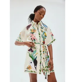 Alemais Meagan Mini Dress Floral Size 10 for rent on The Volte - image 2