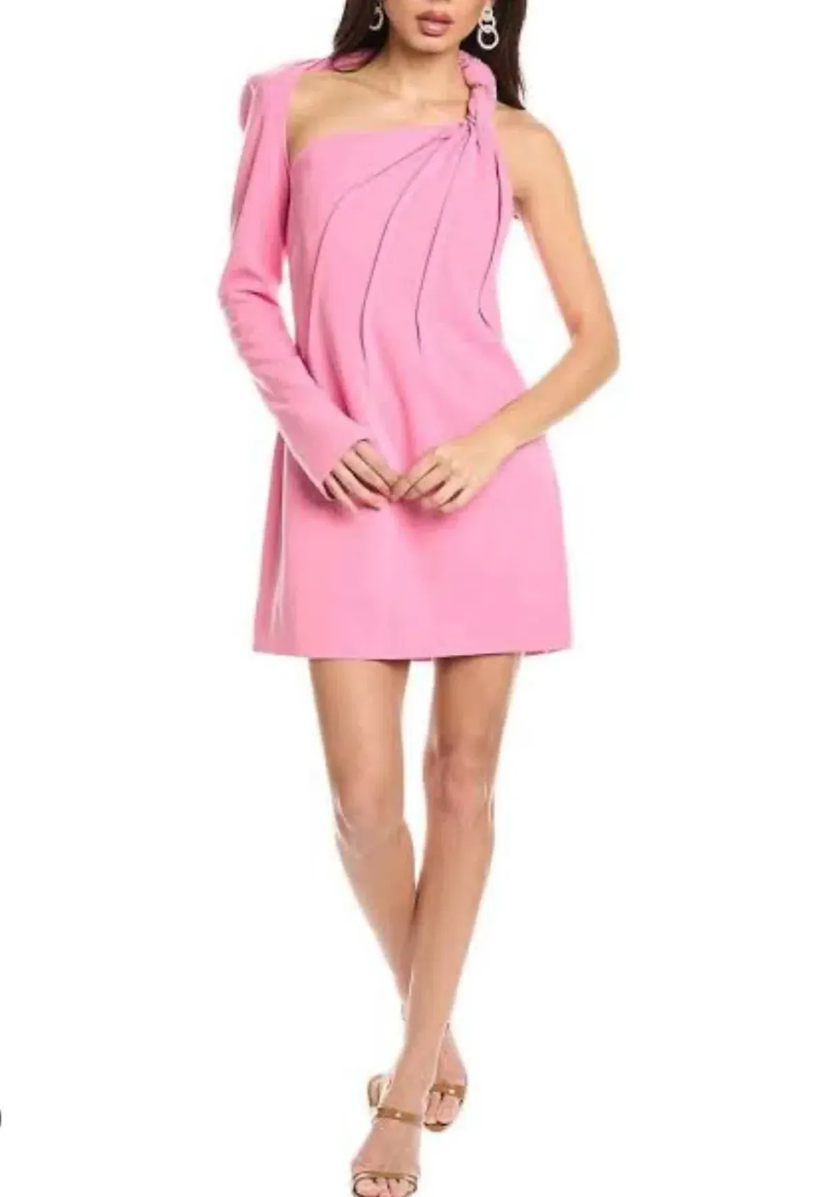 Rachel Gilbert Claudio Mini Dress Pink Size 4/AU 14 for rent on The Volte - main image