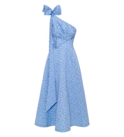 Rachel Gilbert Emiliano Gown in Blue Size 12 for rent on The Volte - image 1