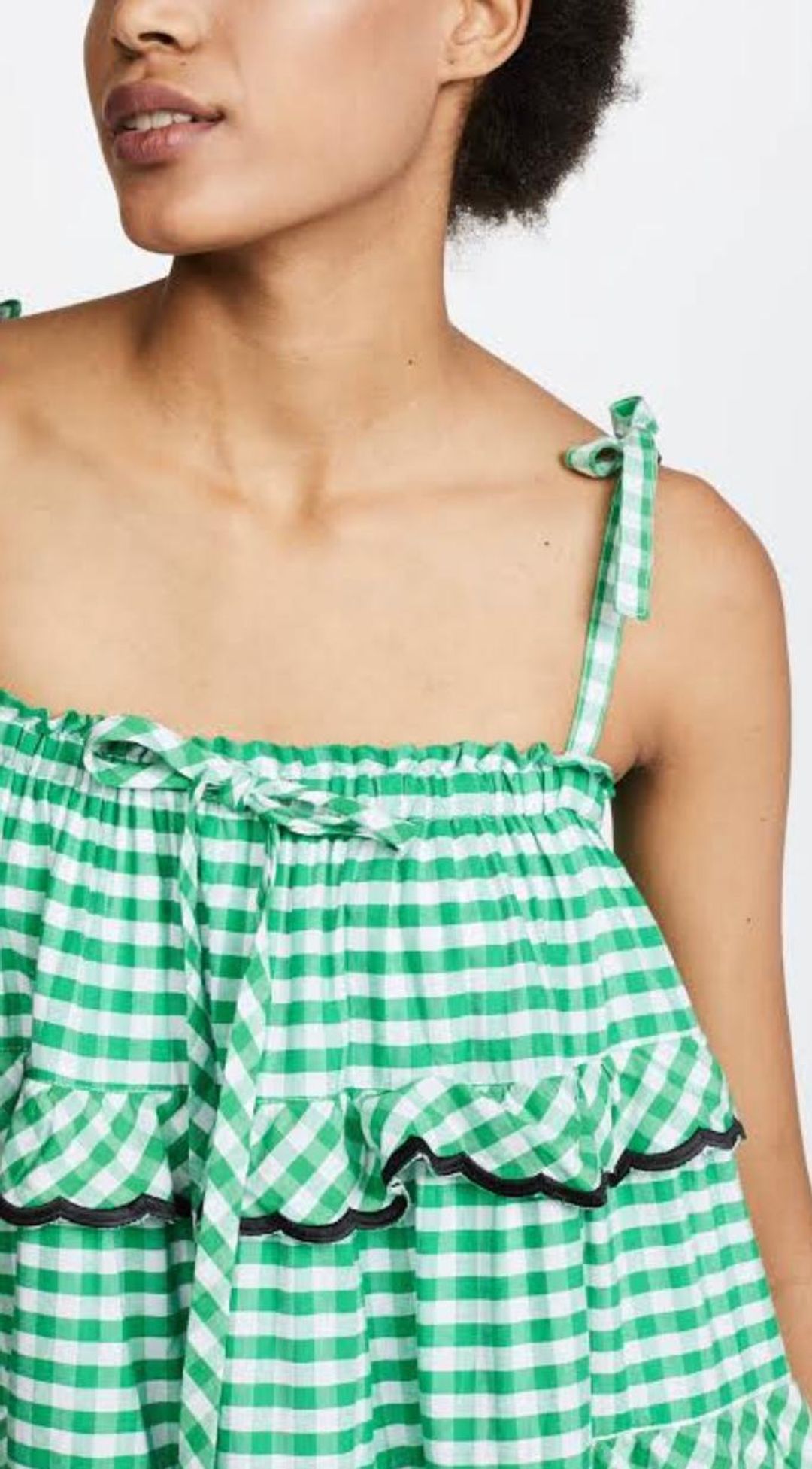 Innika Choo Frill Dress Size 10 for rent on The Volte - main image