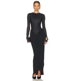 Helsa The Margot Dress Black Size XS / AU 6 - 8 for rent on The Volte - image 1