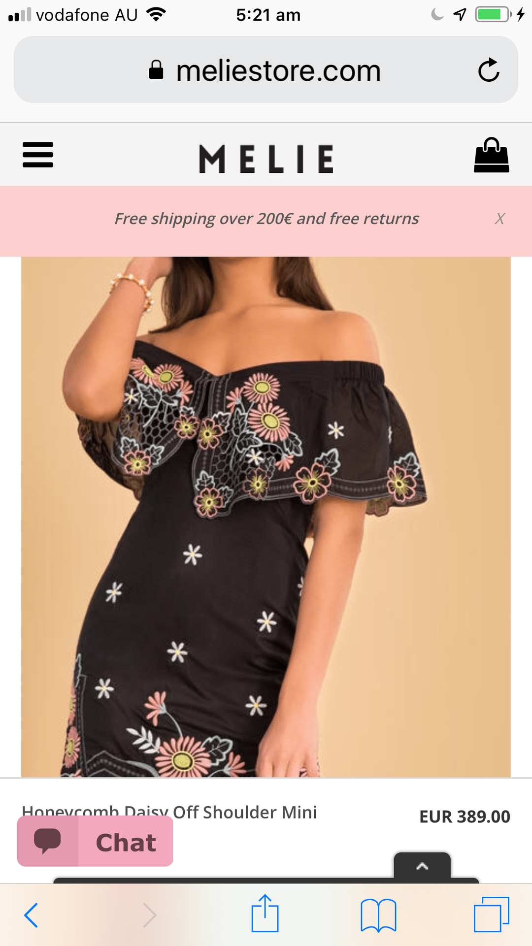 Alice McCALL Honeycomb Daisy Black Embroidered Maxi Dress Size 10 for rent on The Volte - main image