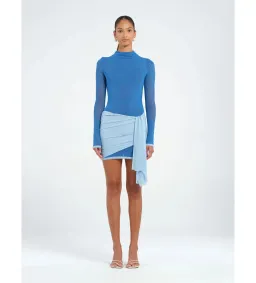 Benni Kingsley Mini Dress Blue Size AU 12 for rent on The Volte - image 1
