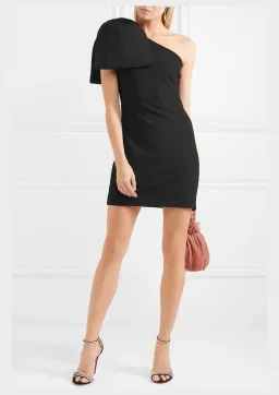 Rebecca Vallance Hamptons Mini Dress Black Size 6 for rent on The Volte - image 1
