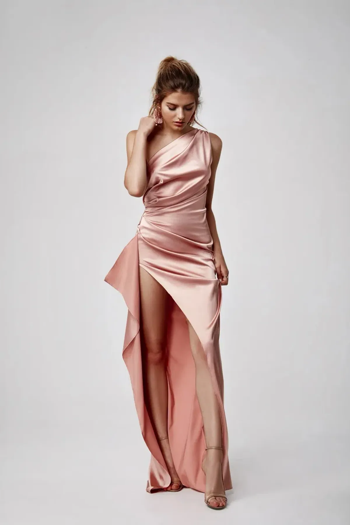 Lexi Samira Dress Pink Size 10  for rent on The Volte - main image
