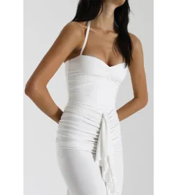 Natalie Rolt White Shontae Gown Size AU 8 for rent on The Volte - image 4