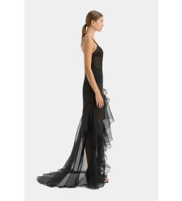 Sir The Label Sage Flounce Gown Black Size 1 / AU 8 for rent on The Volte - image 3