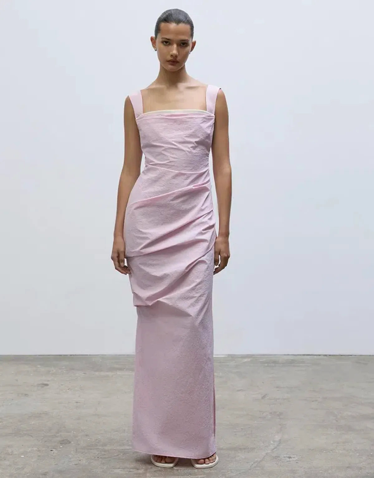 Paris Georgia Raf Dress Blush Size AU 8 for rent on The Volte - main image