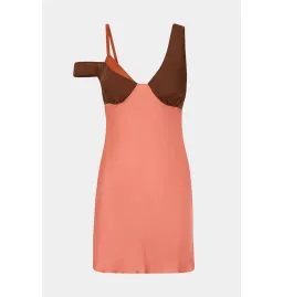 Sir The Label Halcyon Mini Dress in Almond Splice Size AU 8 for rent on The Volte - image 3