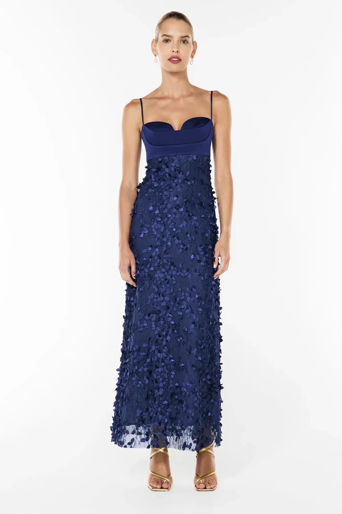 Manning Cartell Enchantment Slip Dress Royal Blue Size AU 10 for rent on The Volte - main image
