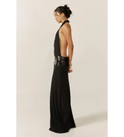 Ance Gria Adele Gown in Black Size XS / AU 6 for rent on The Volte - image 3