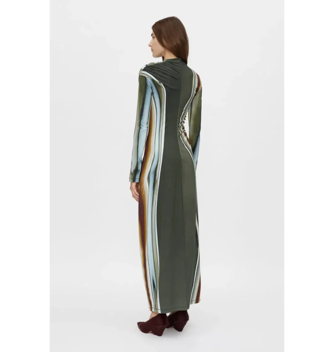 Camilla and Marc Elixir Print Jersey Maxi Dress in Elixir Print Size AU 10  for rent on The Volte - main image