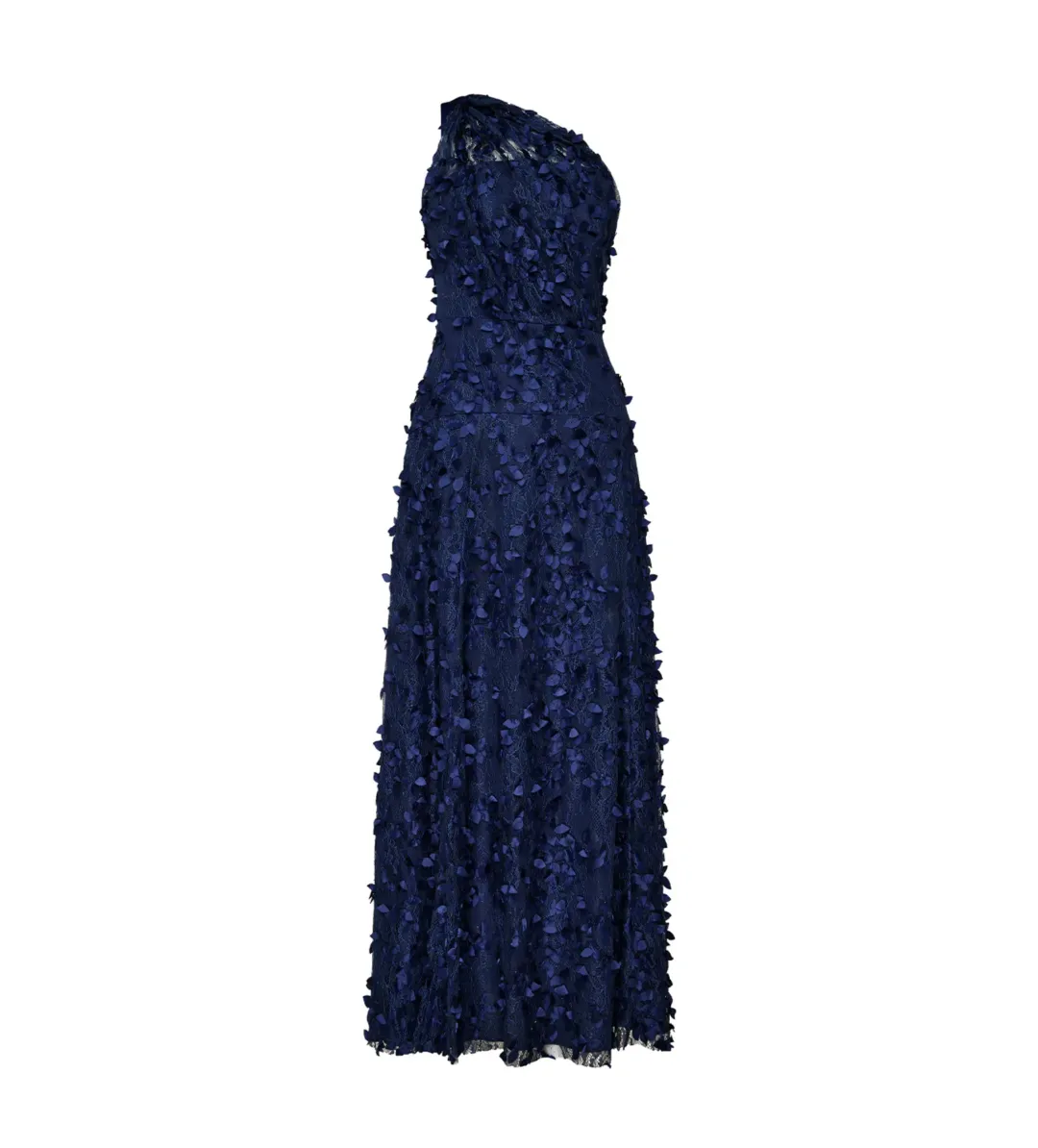Manning Cartell Enchantment One Shoulder Dress in Royal Blue Size 12 for rent on The Volte - main image