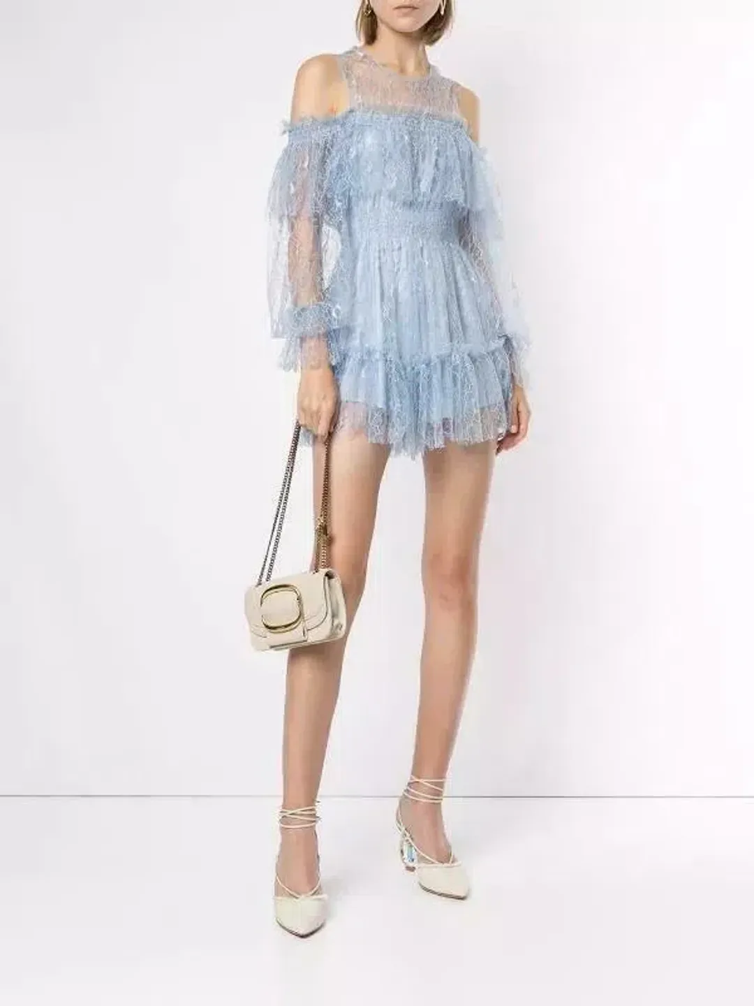Alice McCall One in a Million Playsuit Blue Size 8  for rent on The Volte - main image