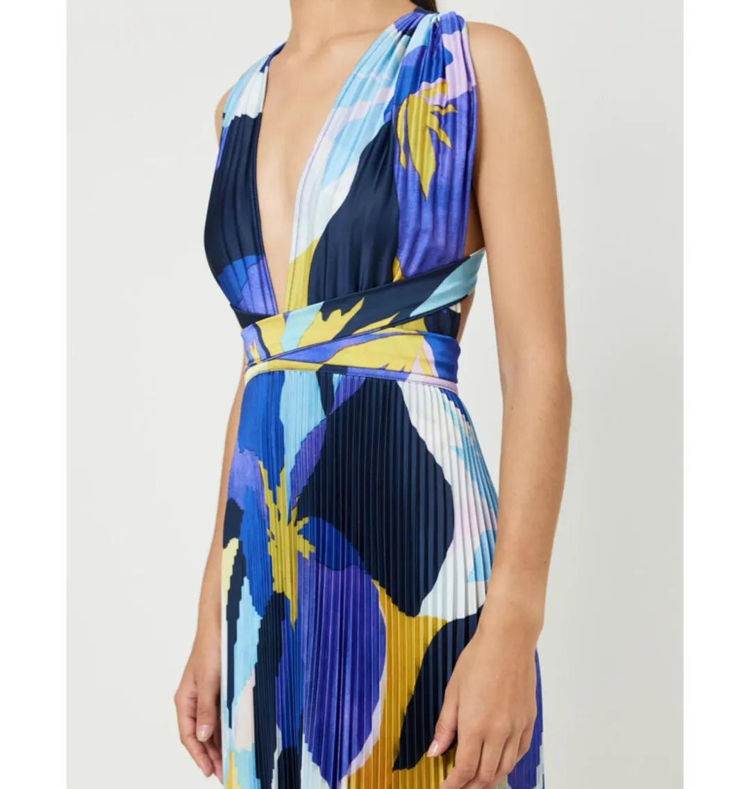 L’Idee Moderniste Gown Print Size 12 for rent on The Volte - main image