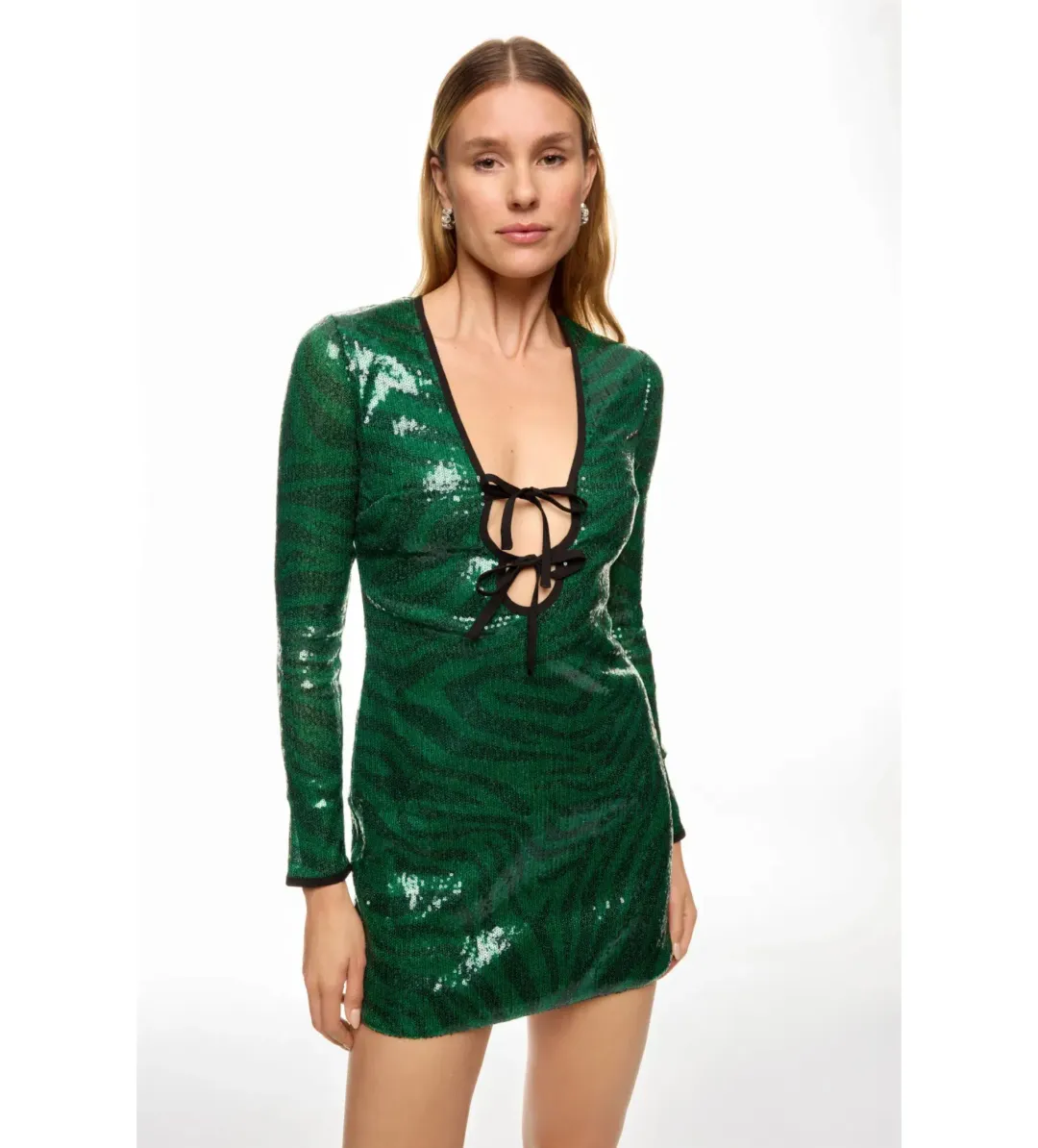 The Wolf Gang Brillo Sequin Dress Size M / AU 10 for rent on The Volte - main image
