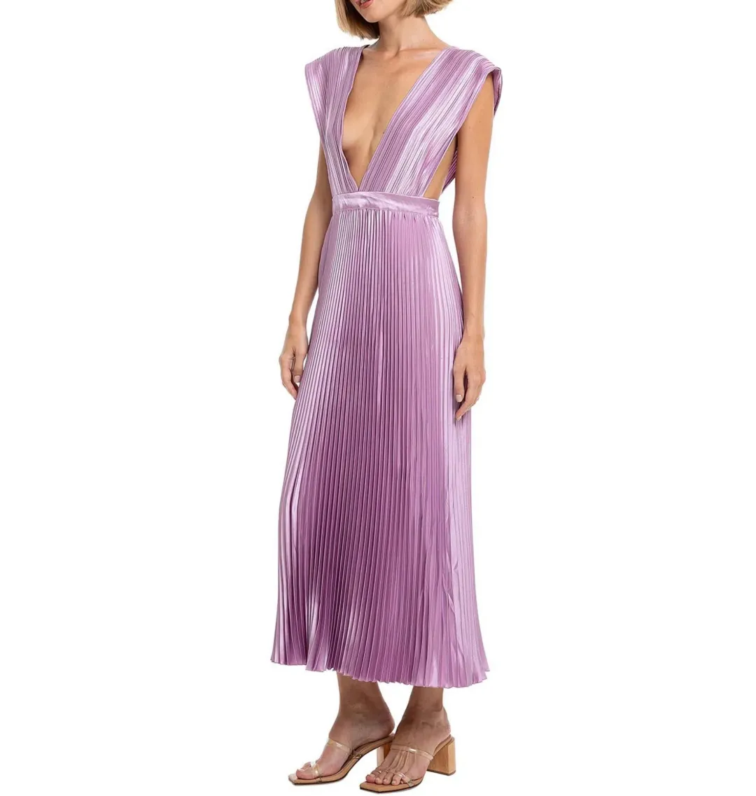 L’Idee Gala Gown Violet Size AU 8 for rent on The Volte - main image