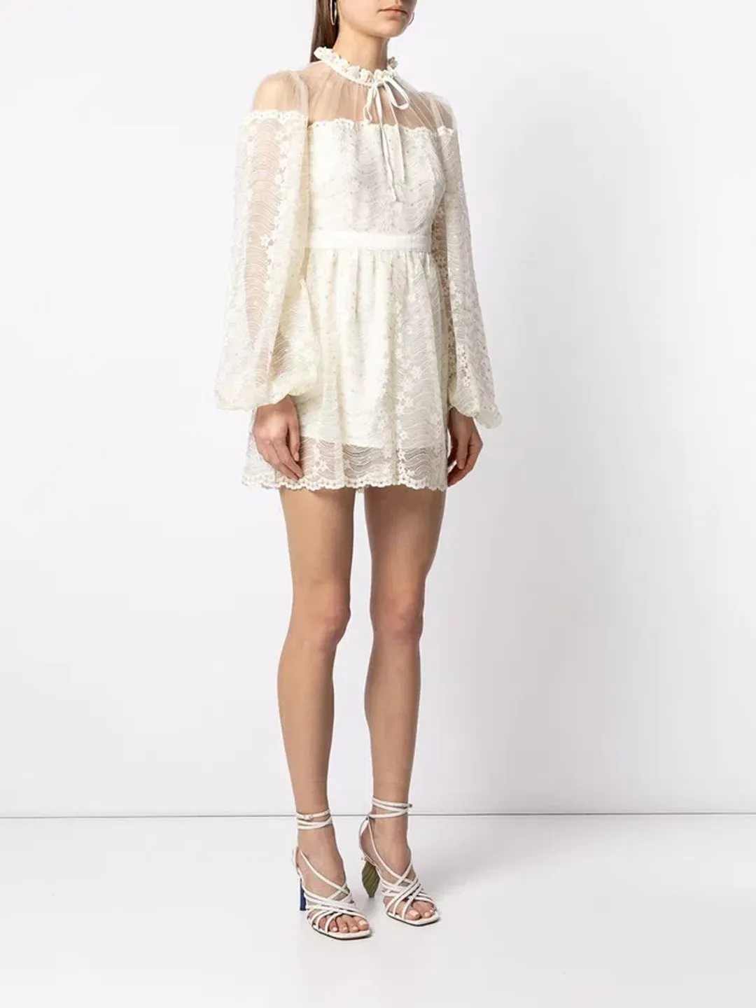 Alice McCall Moonstruck Playsuit Creme Size 8 for rent on The Volte - main image