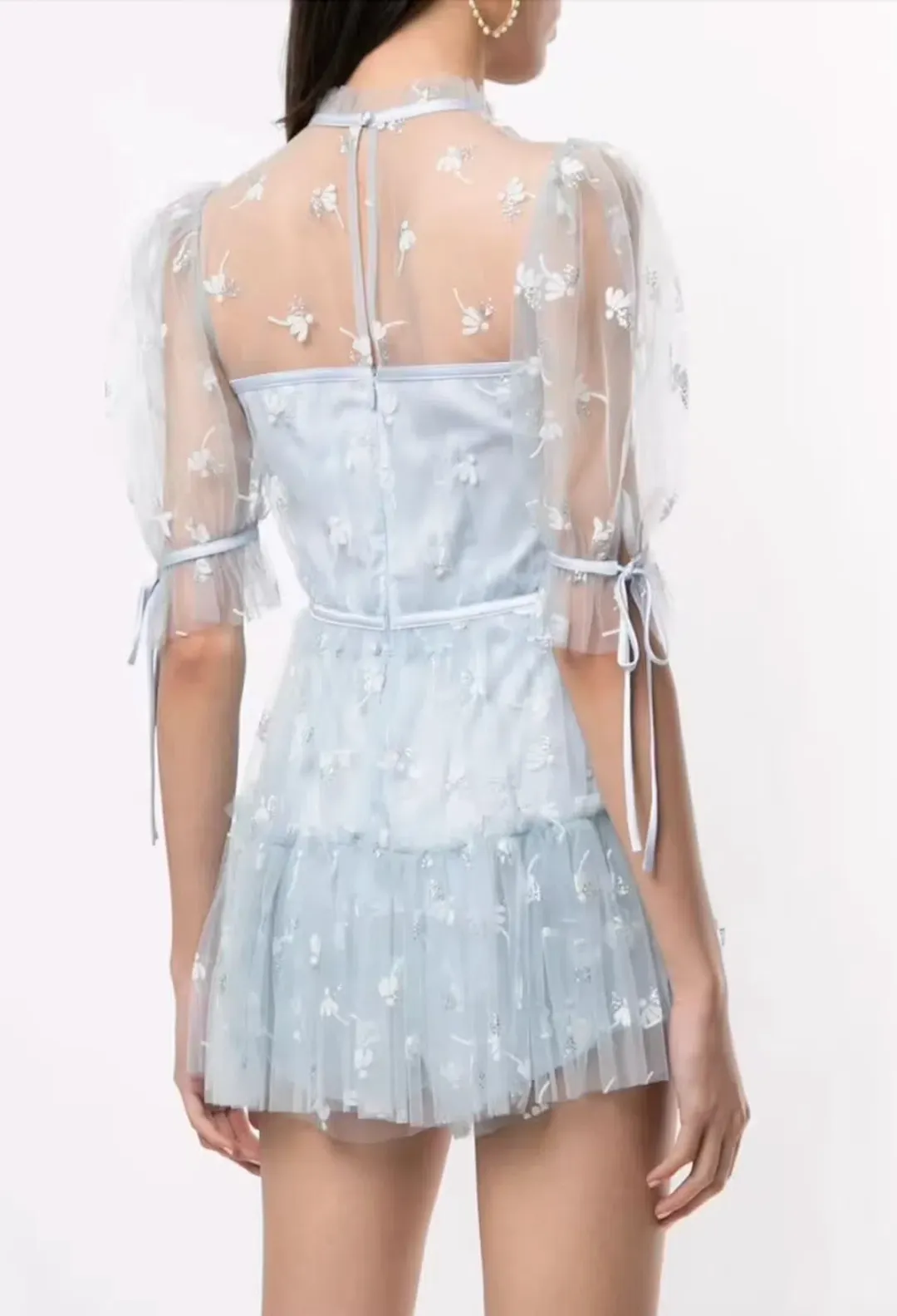 Alice McCall Lovers Playsuit Size 8 Blue for rent on The Volte - main image