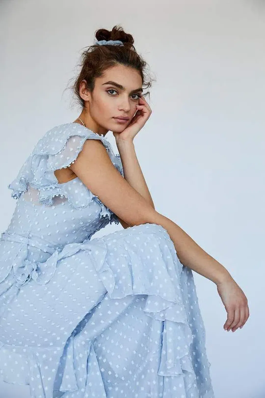Alice McCall Moon Talking Gown Blue Size AU 8  for rent on The Volte - main image
