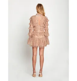 Alice McCall Calypso Mini Dress Blush Size AU 8  for rent on The Volte - image 2