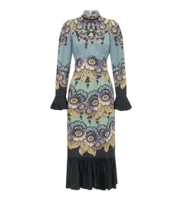 Alemais Madalena Midi Dress in Multi Size 10 for rent on The Volte - image 4