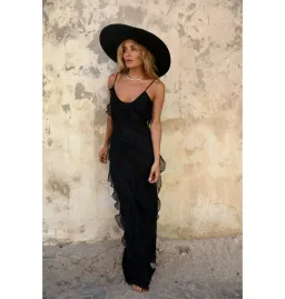 Rat & Boa Selena Dress Black Size Medium / AU 10 for rent on The Volte - image 3