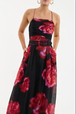 Rebecca Vallance Rosina Gown Floral Size AU 12 for rent on The Volte - image 3