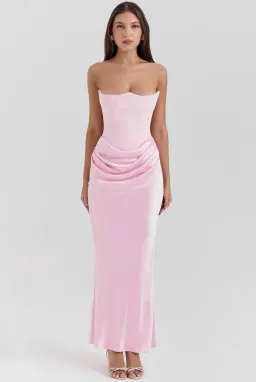 House Of CB Pink Persephone Dress Size 8 for rent on The Volte - image 1