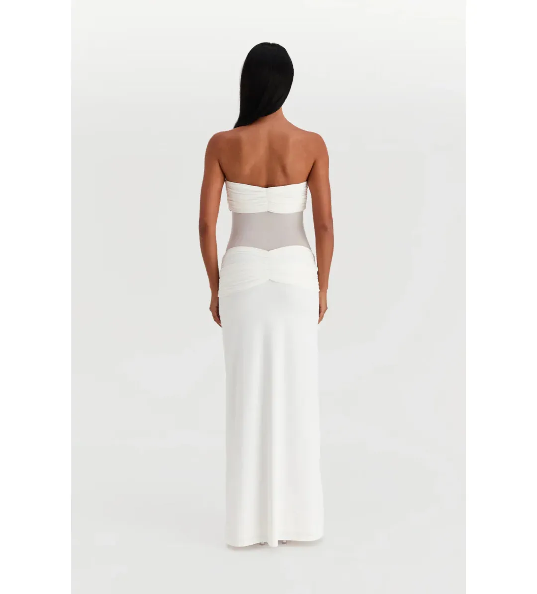 Sasha Therese Amara Maxi Dress In White Size S/AU 8 for rent on The Volte - main image