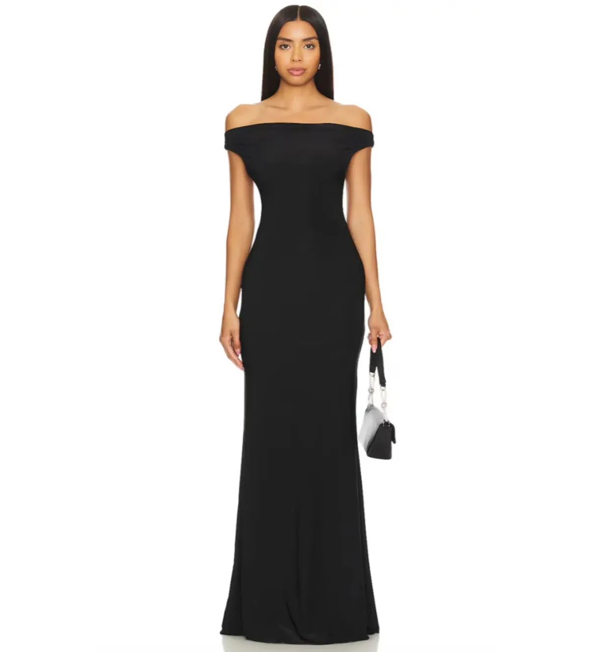 Natalie Rolt Bettina Gown Black Size 0/AU 6 for rent on The Volte - main image