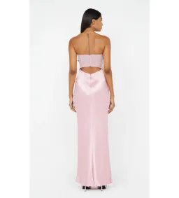 Bec & Bridge Halle Strapless Gown in Dusty Pink Size 8 for rent on The Volte - image 4