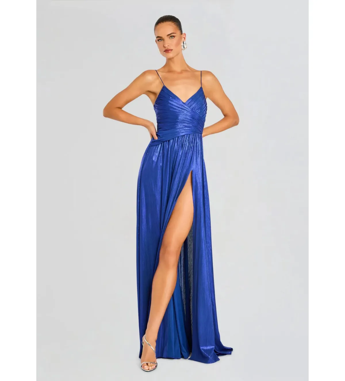 Retrofete Doss Dress in Cobalt Size M / AU 10 for rent on The Volte - main image
