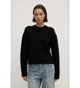 Assembly Label Beau Merino Wool Knit Black Size AU 8 for rent on The Volte - image 1