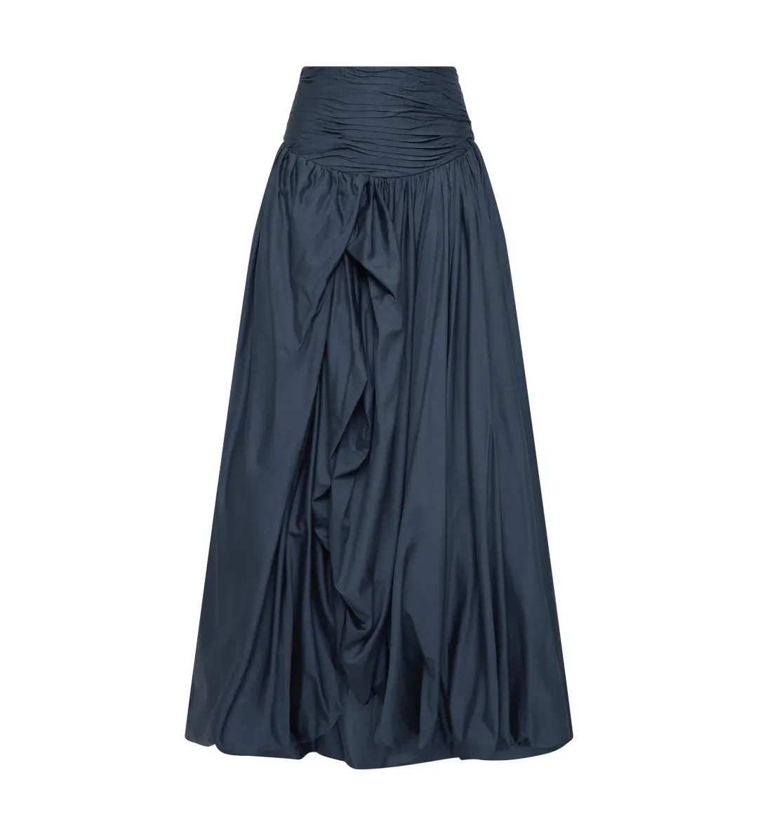 Aje Violette Bubble Maxi Skirt Slate Size AU 10 for rent on The Volte - main image