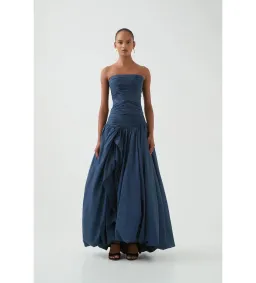 Aje Violette Bubble Maxi Skirt Slate Size AU 10 for rent on The Volte - image 2