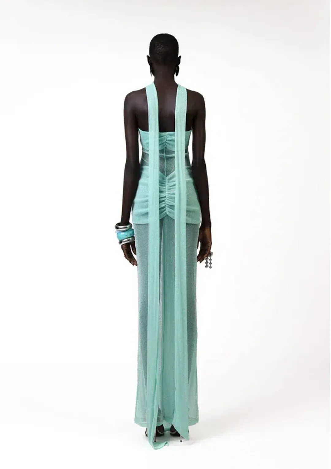 Khanums Kesca Dress in Mint Size S / AU 8 for rent on The Volte - main image