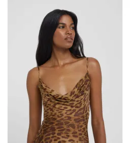 Rat & Boa Valentina Dress in Leopard Print Size XXS / AU4 for rent on The Volte - image 3