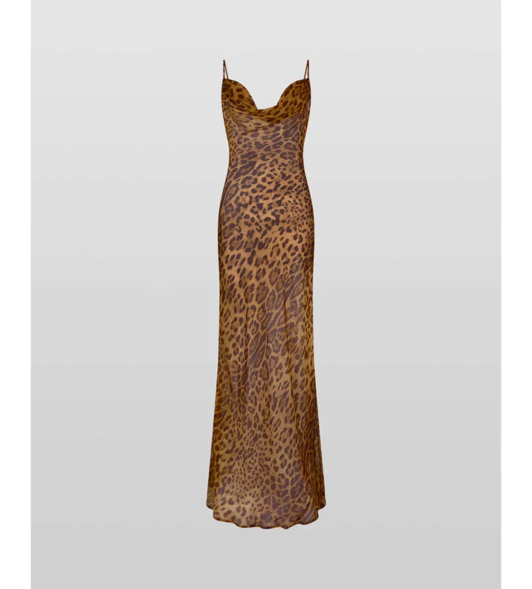 Rat And Boa Valentina Dress in Leopard Print Size S / AU 8 for rent on The Volte - main image