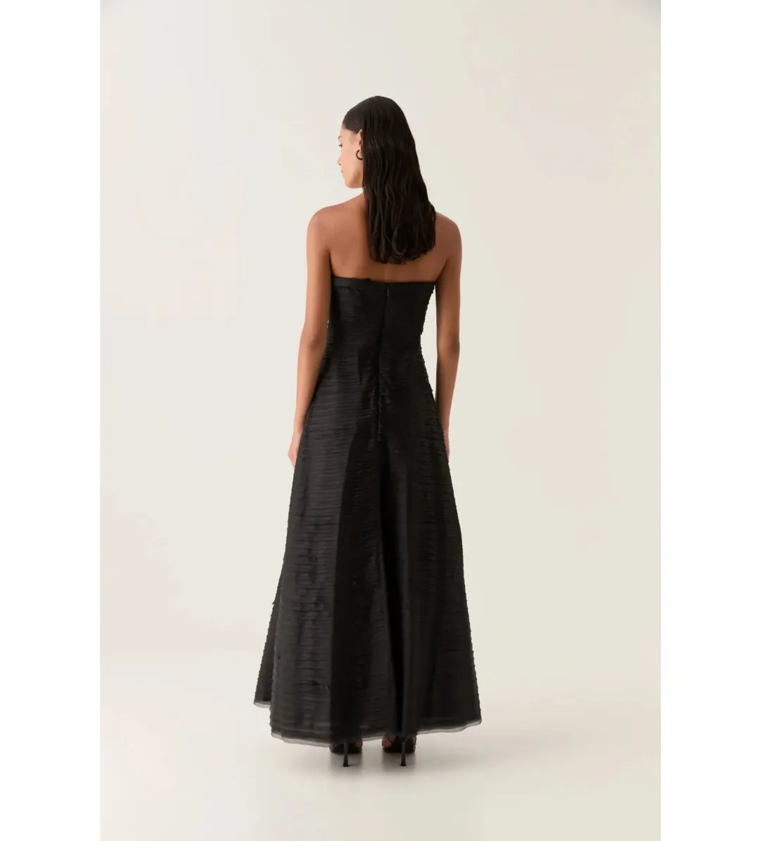 Aje Soundscape Maxi Dress in Black Size AU6 for rent on The Volte - main image