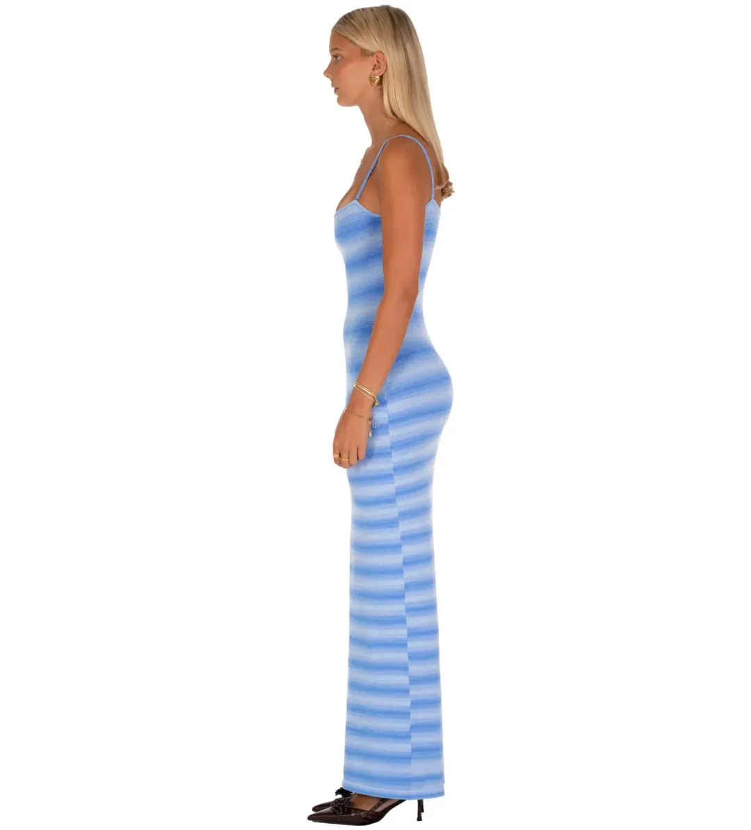 I am Delilah Elsa Maxi Dress Cerulean Size S/AU 8 for rent on The Volte - main image
