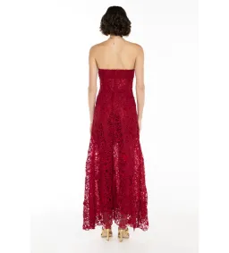 Manning Cartell Tea Ceremony Maxi Dress  Ruby Red Size 10 for rent on The Volte - image 2