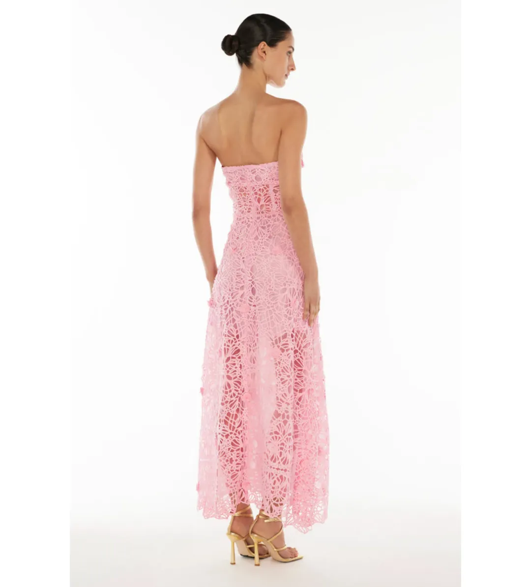 Manning Cartell Tea Ceremony Maxi Dress Pink Size 6 for rent on The Volte - main image