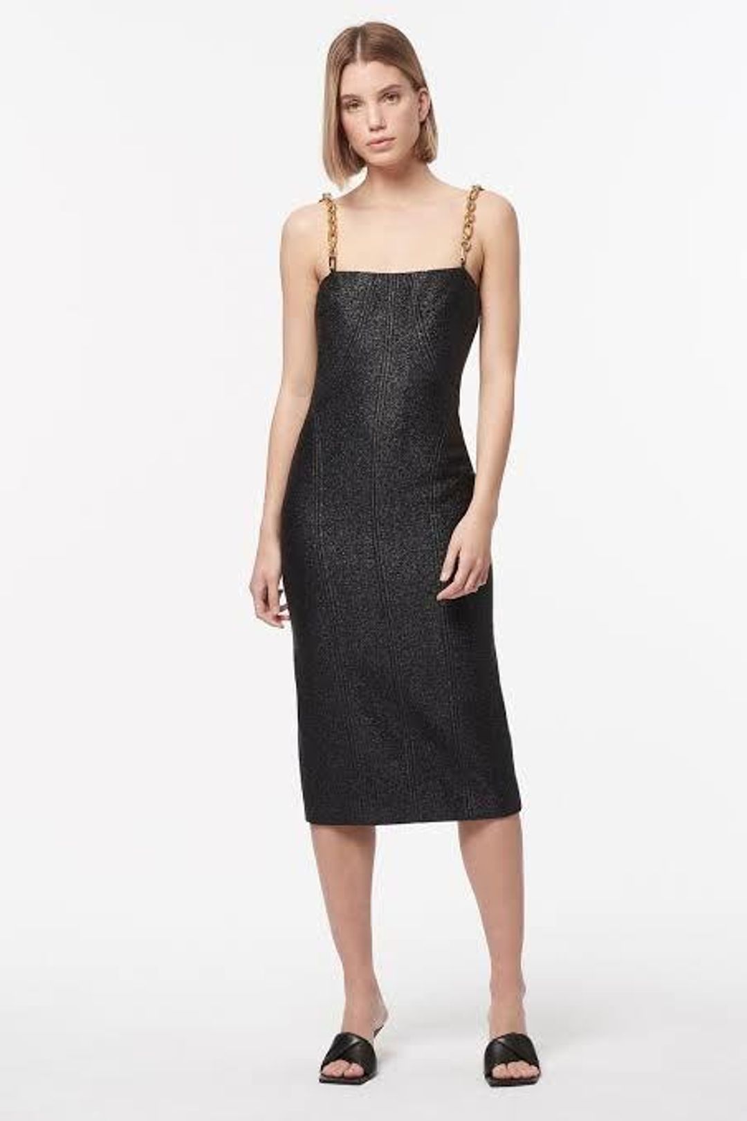 Manning Cartell Neo Midi Dress Black Size 8  for rent on The Volte - main image