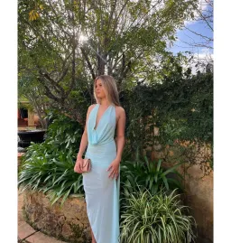 Natalie Rolt Anastasia Maxi Dress Blue Size 1 / AU 8 for rent on The Volte - image 3
