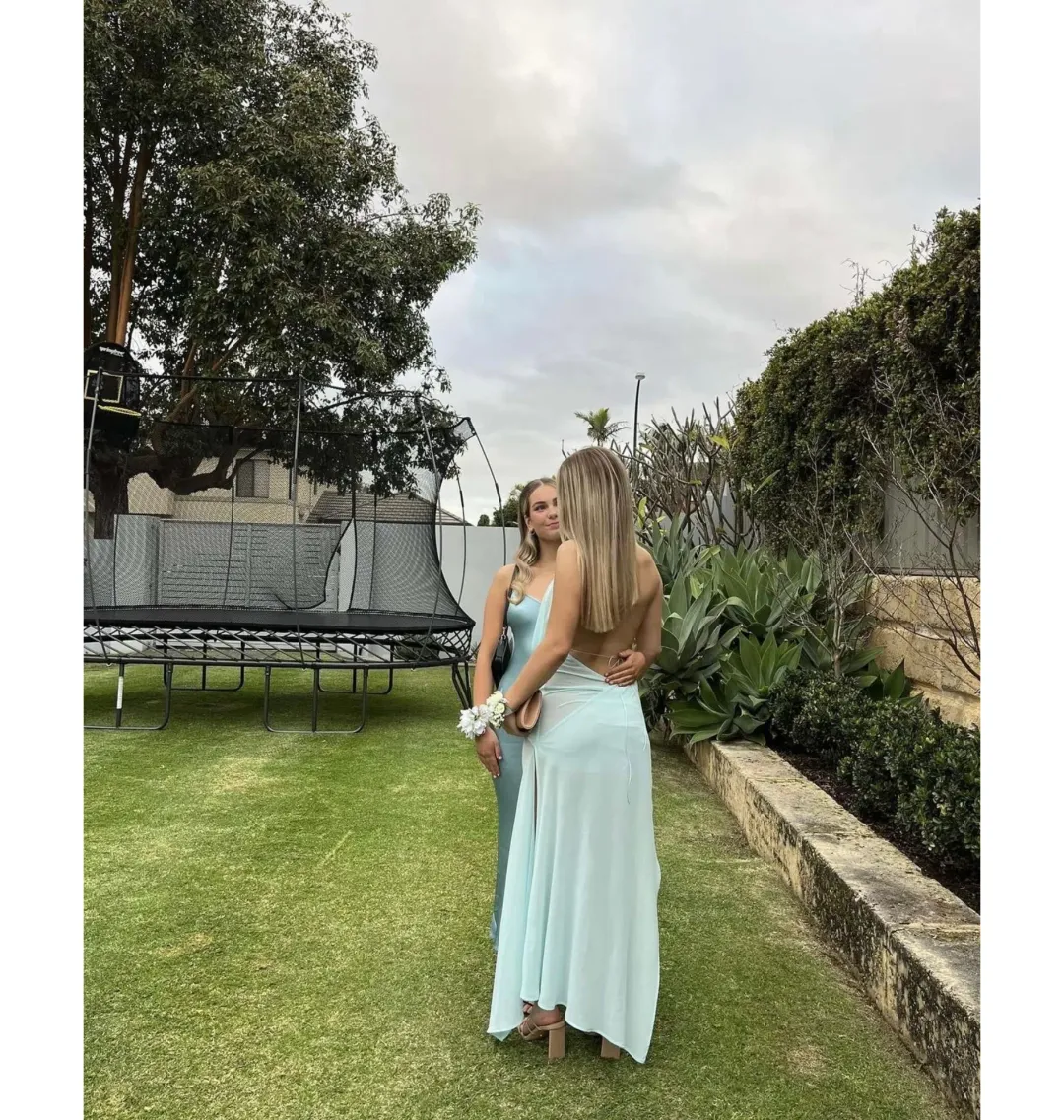 Natalie Rolt Anastasia Maxi Dress Blue Size 1 / AU 8 for rent on The Volte - main image