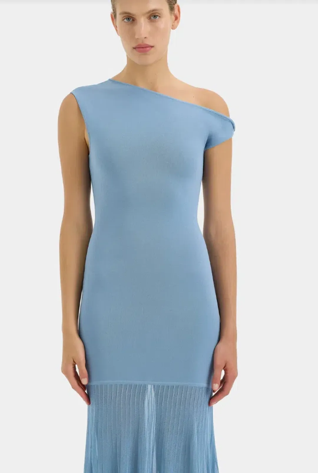 Sir the Label Indigo Twist Dress Blue Size 10 for rent on The Volte - main image