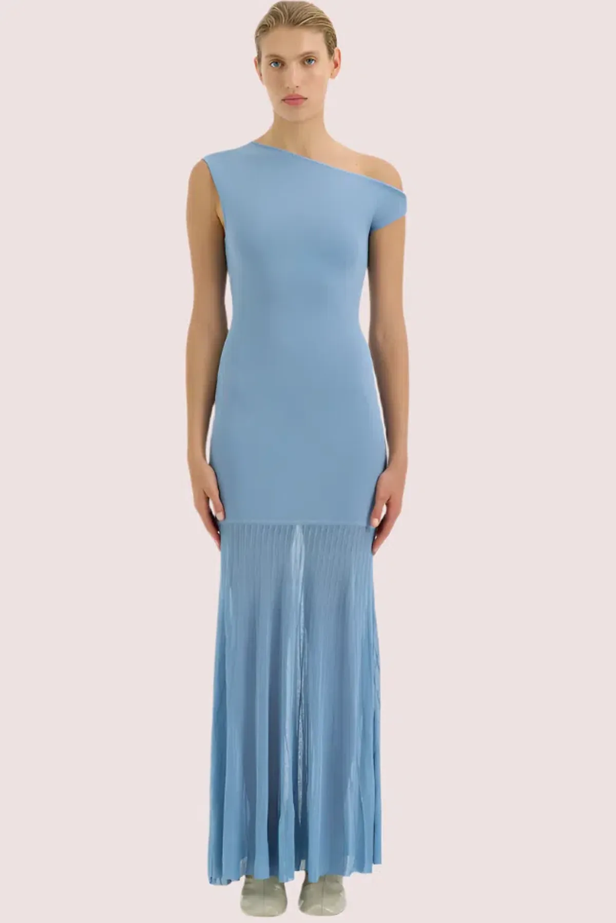 Sir the Label Indigo Twist Dress Blue Size 10 for rent on The Volte - main image